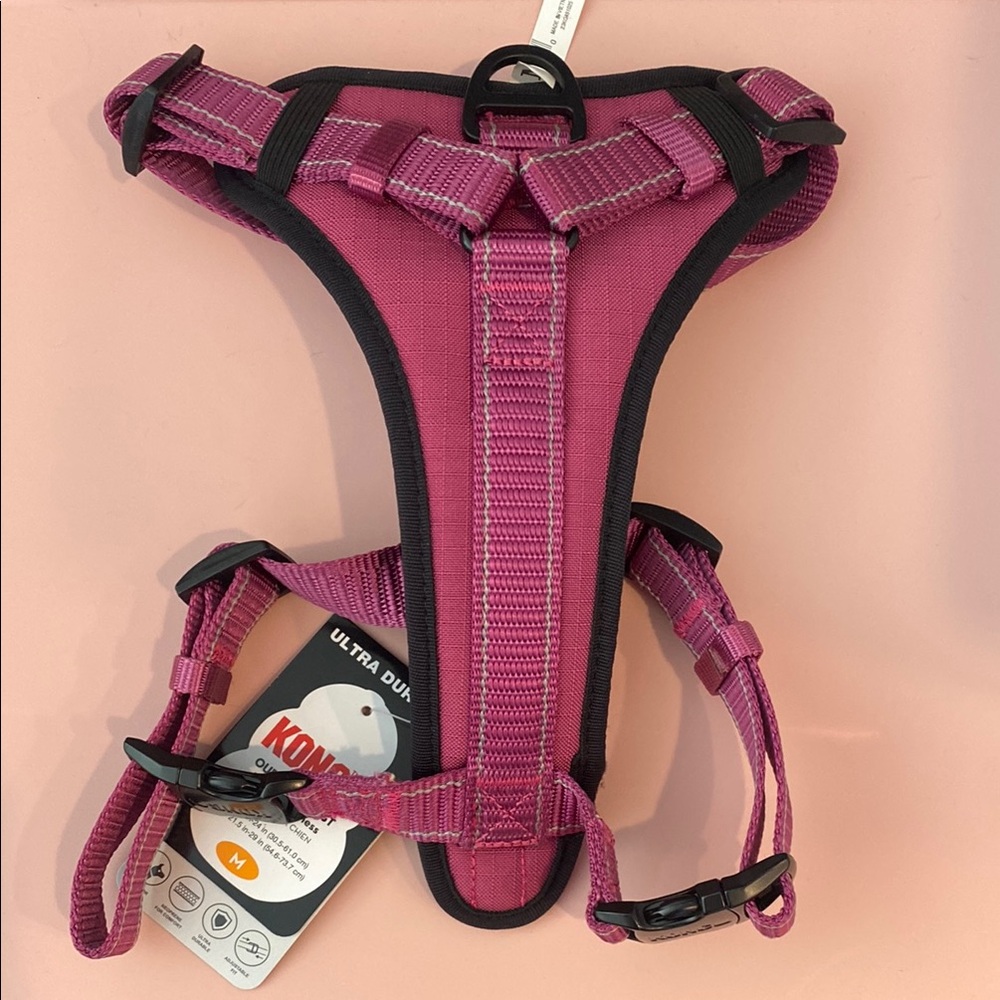 KONG Pink Dog Harness Medium